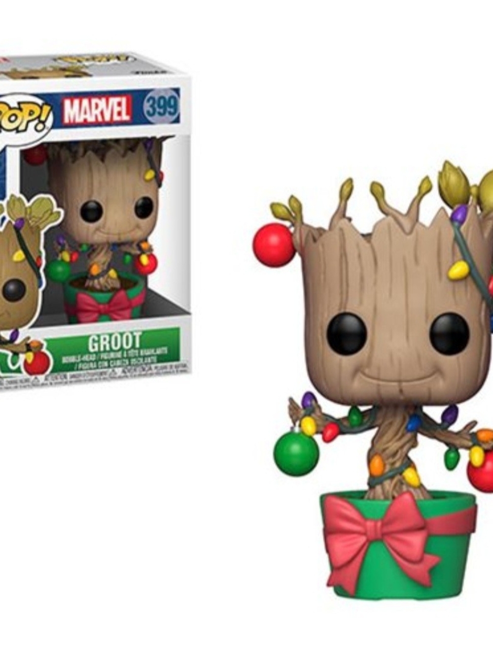NIB Funko POP! Marvel's Baby Groot Holiday Special Edition